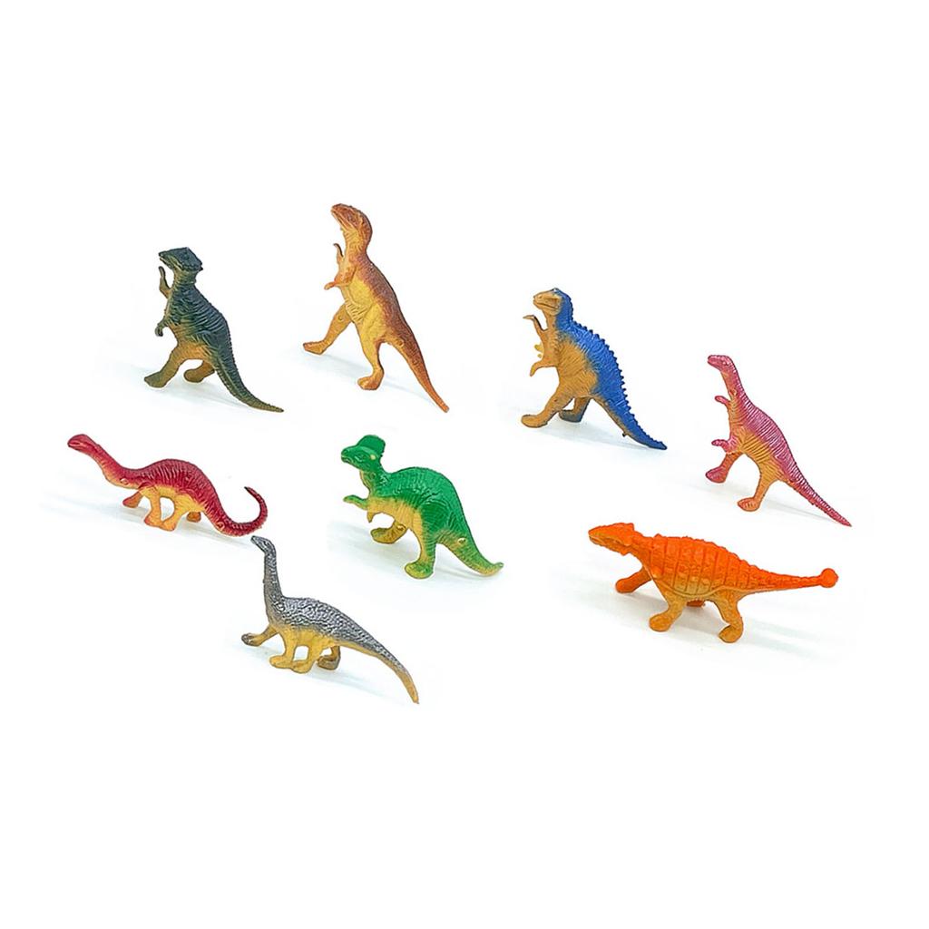 Dinosaur Set Fine Texture Comfortable Touch Realistic Dinosaur Figure Toy for Kids and Toddler