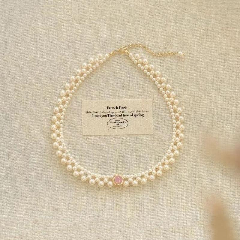 

Шарм Жемчужные украшения для женщин Темперамент Циркон Розовый Халцедон Подвеска Ожерелье Кольцо Серьги Свадебный подарок