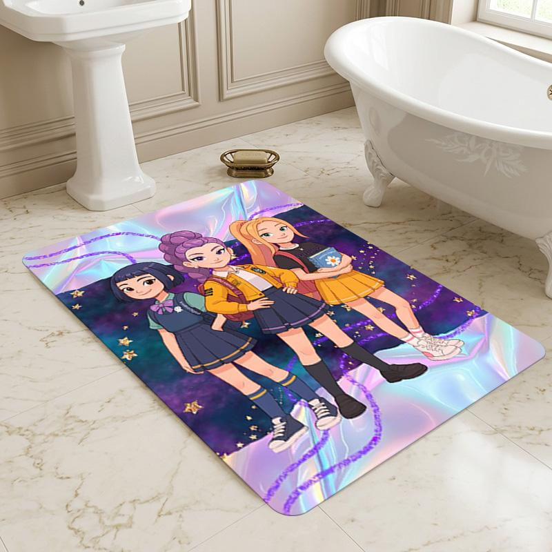 Galaxy Friends Living Room Non-Slip Area Rug Soft Carpet for Bedroom Game Playroom Sofa Office Home Decor Doormat Christmas Gift C9211285