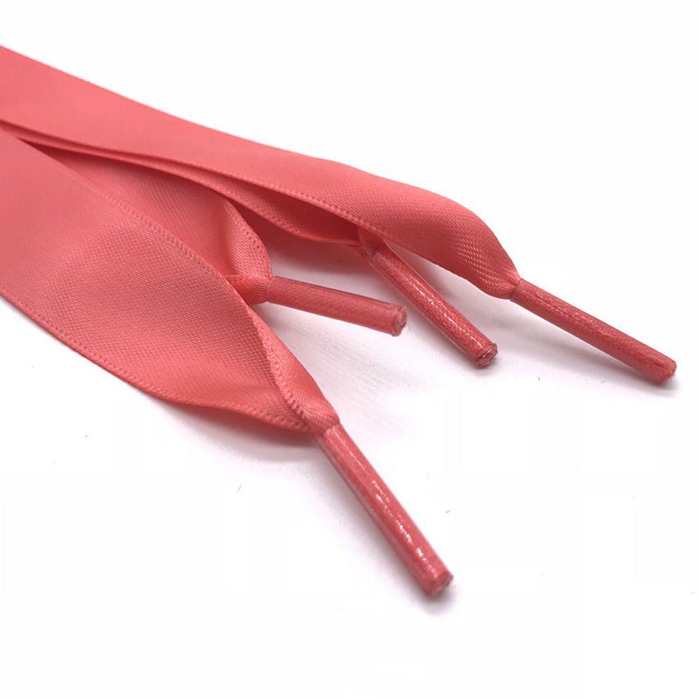 Wide Shoestrings Canvas Bootlaces Bowknot Sport Shoes Flat Shoelaces Organza Ribbon Shoe Laces