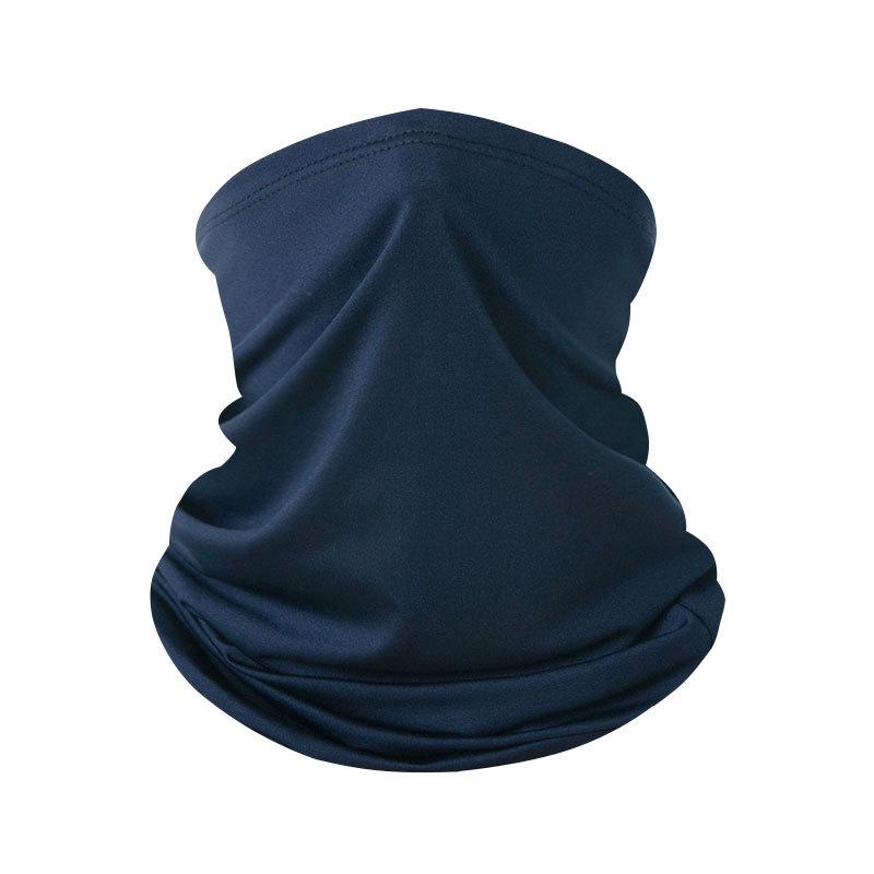 Summer Outdoor Cycling Milk Silk Face Mask: Sun Protection Neck Gaiter, Multifunctional Headscarf, Neck Warmer