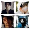 Hot Actor N-Nijiro Murakami Pillow Case Anti-dustmite Pillowcase Invisible zipper silky short plush Sofa cushion cover