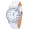 Montre Mode Femme Montres Dames Bracelet Cuir Montres à Quartz Femme Montre Formule Mathématique Reloj Mujer relogio mulher