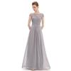 2025 Europäischer & Amerikanischer Stil Spitze Brautjungfern Abendkleid für Frauen