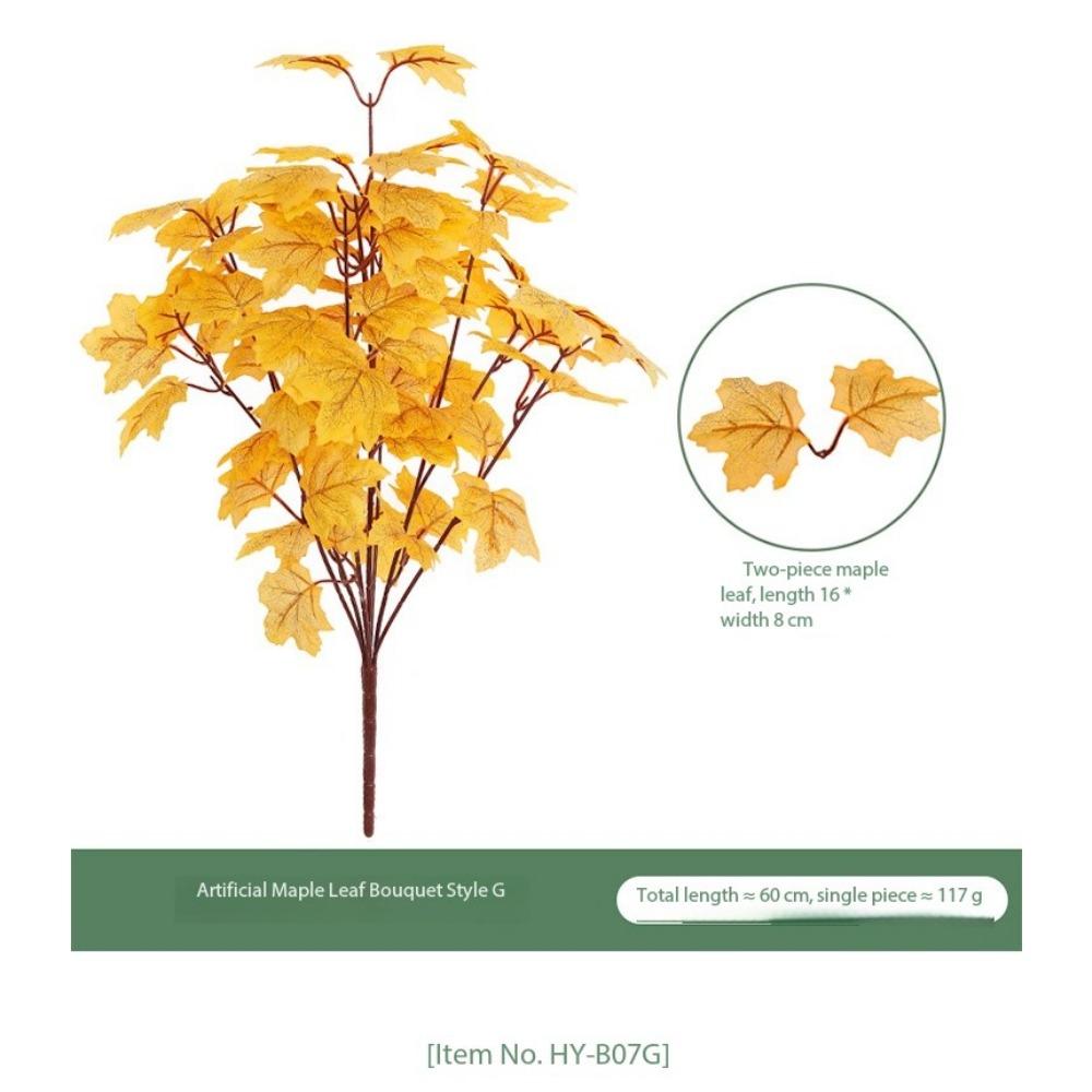 24 Inch Wholesale Artificial Withered Maple Branches Dry Branches for Scenic Design Bulk Order Factory Direct Ready Stock