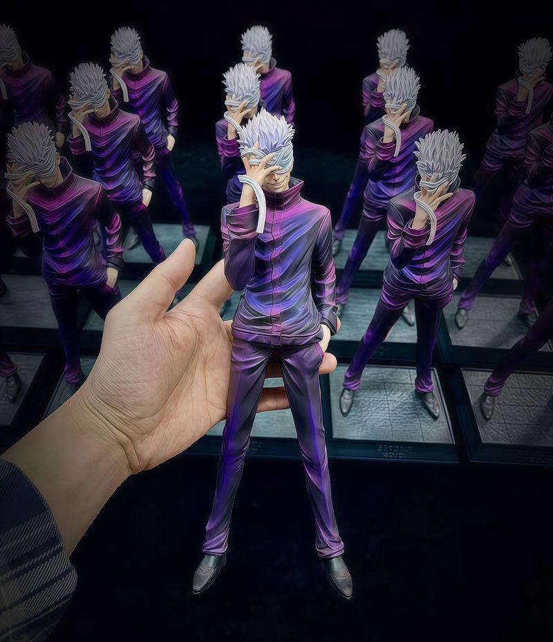 33CM SC Studio Jujutsu Kaisen Anime Figures Gojo Satoru Figures PVC Statue Room Decor Collection Model Toys Birthday Gifts