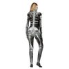 Fantasy Skeleton Adult Cosplay Costume With Polyester For Halloween Party