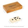 Docooler Dominoes Double Domino Set Recreational Toy for Kids and Adults