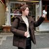 Winter New Cotton-padded Clothes Cotton-padded Clothes Hooded Versatile Loose Foreign Look Thin Cotton-padded Jacket Jacket