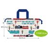 Skater GO! GO! TRAIN Children's Drawstring Lunch Bag, Made in Japan, Boys' KB7-A