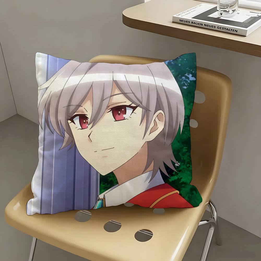 1pc Anime I Am In Love With The Villainess Pillow Case Fashion Square Pillowcase Bedroom Sofa Room Ins Decoration Leisure