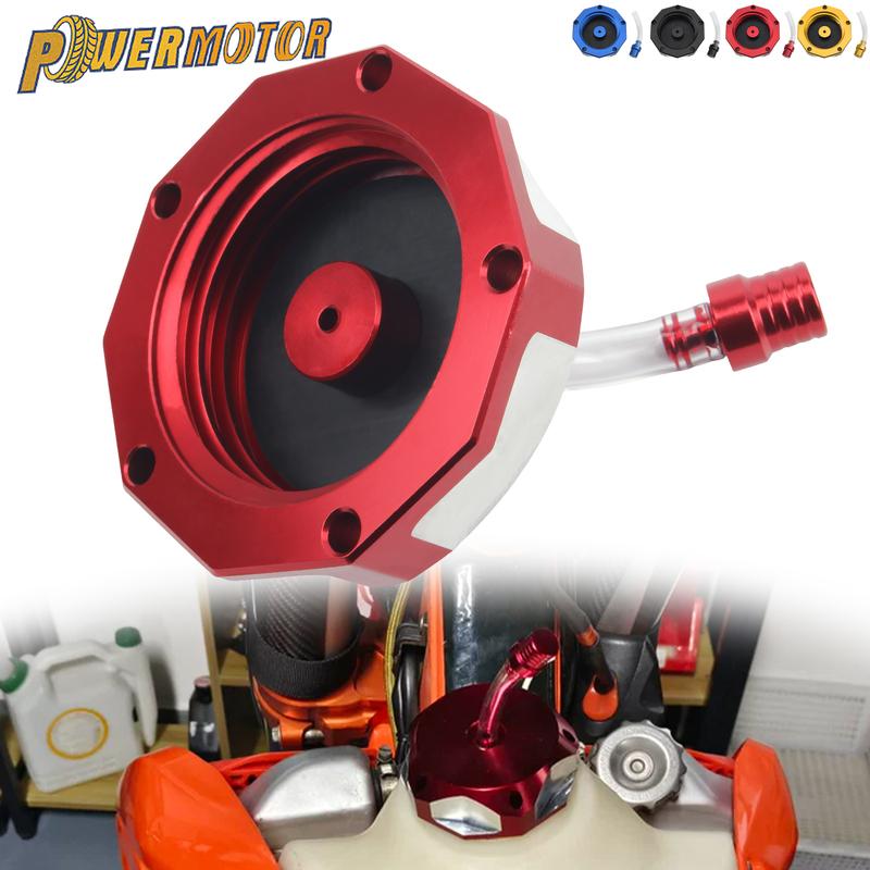 Motorcycle CNC Fuel Tank Gas Cap Oil Cover For Honda CRF250 CRF450 CRF230 CRF 230 250 450 DirtBike Supermoto Modified Accessorie