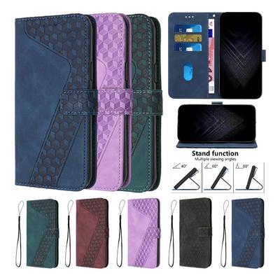 Funda de Cartera Magnética de Cuero para Samsung Galaxy S25 S24 S23 S22 S21 S20 Ultra Plus FE | Funda de Teléfono Plegable con Tarjetero