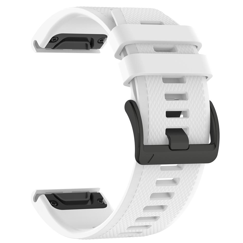 QuickFit 22mm 26mm Silicone Strap for Garmin Fenix 8pro 7 7X E 6X 6 Pro 5 5X Plus Epix/Enduro/Descent Mk2i/Instinct 3 Watchbands