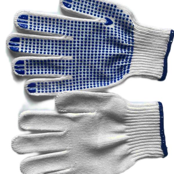Anti-Slip, Wear-Resistant Cotton Work Gloves for Men & Women - Thickened & Breathable for Construction Sites