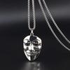 New Mask Pendant Male Hip-hop Necklace Long Titanium Female Necklace Men's Necklace Women's Necklace