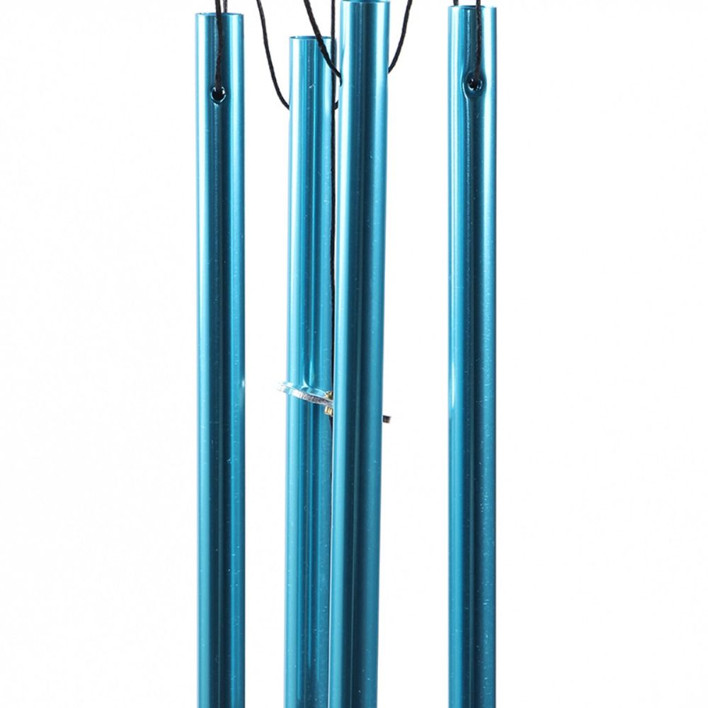 Vintage Wind Chime Metal Painted Hanging Decoration 3D Butterfly Pendant  Landscape