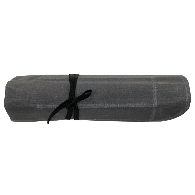 Knife Roll for Case, Waxed Canvas Cutlery Knives Holders Protectors, Home Kitchen Cooking Tools Camping Wrap Bag