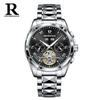 A Swiss Famous Watch Men's Automatic Hollow Mechanical Watch Waterproof Watch Men's Pure Mechanical Watch Men's Watch