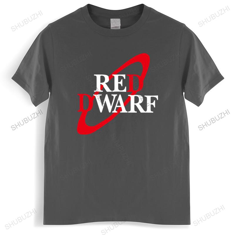 Men o-neck tshirt fashion brand t-shirt black new Red Dwarf UK Sitcom Black T-Shirt  Cool Casual pride t shirt euro size