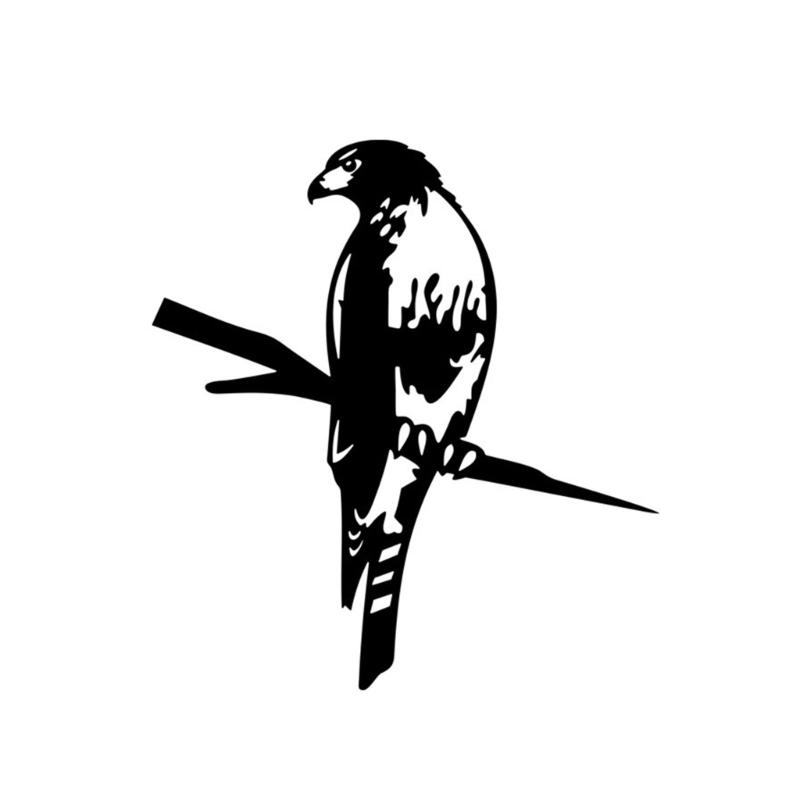 Metal Bird Stake Outdoor Garden Bird Statue Decorative Metal Animal Silhouettes for Tree Garden Decorative Bird Ornament