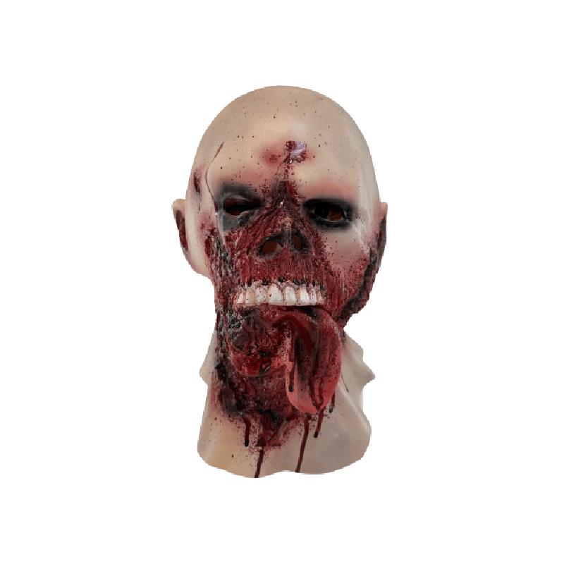 

И Череп Хэллоуин Маска для лица Ужас Высунутый язык Призрак Головной убор Аксессуар Вечеринка