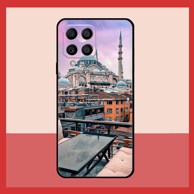 Turkey Istanbul Sceneary Building Case For Samsung Galaxy M11 M31 M14 M34 M54 M12 M32 M52 M15 M13 M06 M16 M36 M56 M53 M35 M55