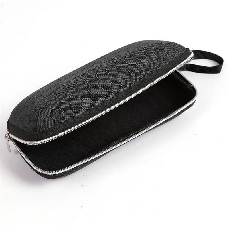 Compresie Durabil Ușor Compact Etui Ochelari de Soare Călătorie Complact Șnur Fermoar Etui pentru Transport Ochelari