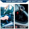 6 Speed Manual Gear Shift Knob for Mazda 3 2010-2013 / Front Automotive Gearbox Stick Shifter Lever Knob Durable Faux Leather Plastic / 1 Pcs Black