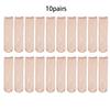 10 Pairs Ultra-thin Breathable Socks Women Non-slip Transparent Elastic Socks Ladies Summer Core Wire Short Ankle Socks