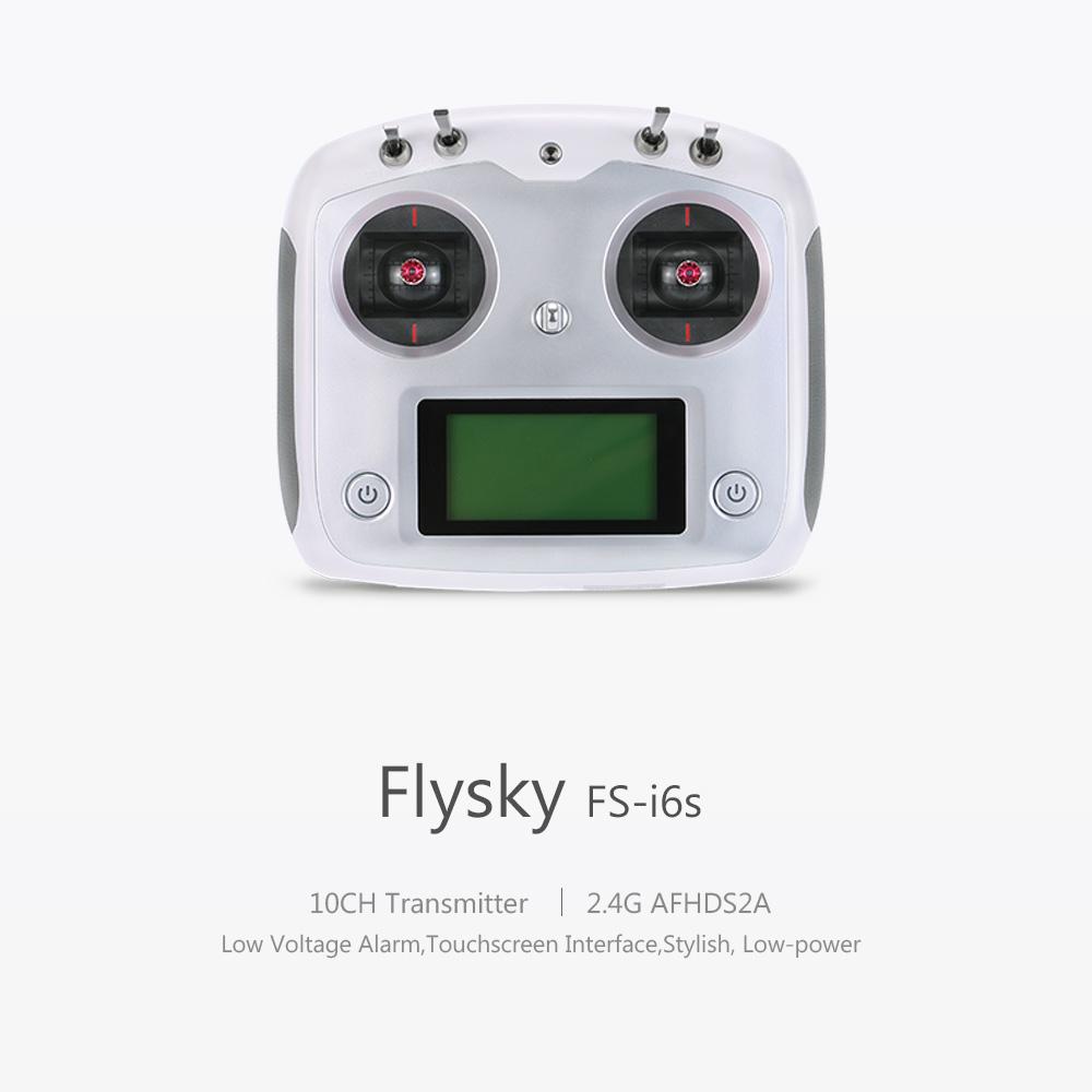 Flysky FS-i6s 2.4G 10CH AFHDS 2A Touchscreen Transmitter with FS-iA6B 6CH Receiver for Remote Control Airplane Helicopter Multicopter