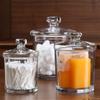 Thickened European Glass Tank Storage Tank Transparent Candy Tank Kitchen Storage Tank Sanitary Swab Storage Tank Accessories