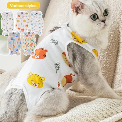 Cat Neutering Suit Breathable Suit Easy Pet Recovery Adjustable Cat To Wear Protective Clothes Pet Supplies