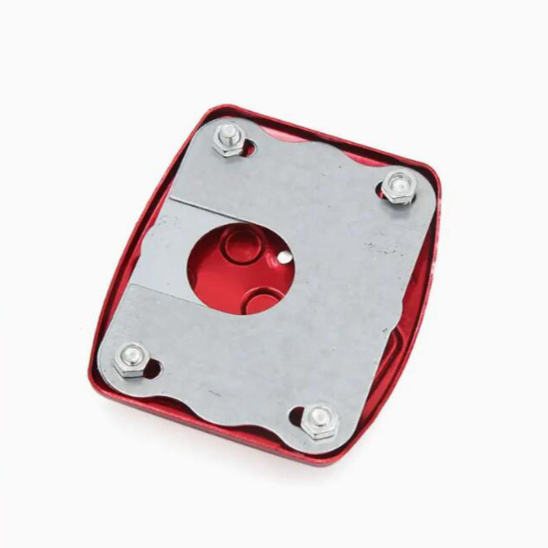 Universary Motorrad Antirutsch Bremspedalabdeckung Rutschfeste Motorrad Fußraste Fußraste Mehrfarbig Aluminiumlegierung Bremspedal