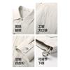 Workwear Style Shirt Jacket for Men, Spring and Autumn Loose Casual Jacket