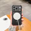 Apple 17 Pro Max Magnetic Anti-drop Phone Case with Frosted iPhone 16 Lens Film and iPhone 15 Protection