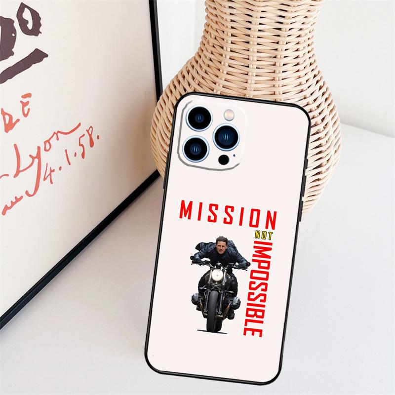 Mission Impossible Case For iPhone 16 15 Pro 12 13 Mini 11 14 Pro Max XS X XR Plus Back Cover