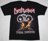 Vtg DESTRUCTION ETERNAL DEVASTATION Bomull Svart Alla Storlekar Unisex Skjorta DI309 Unisex T-shirt