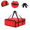 Delivery Pizza Insulation Bag Warmer Carrying Case Easy to Clean with Double Handles Heavy
