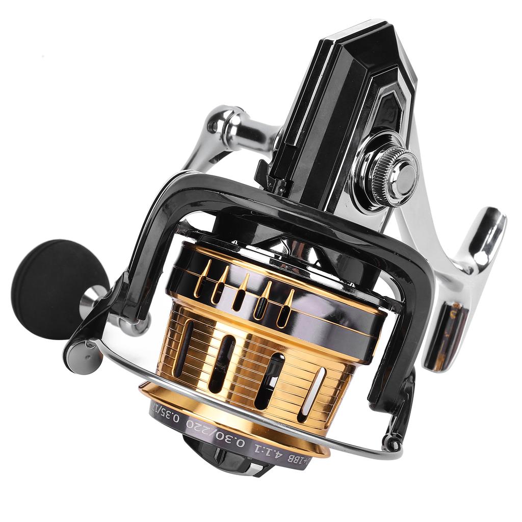 Far Throw Fishing Reel Metal 5+1BB Bevel Cup 4.1:1 High Speed Spinning Fishing Wheel(FB8000 )