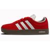 Vl Court Classic Abrasion Resistant, Lightweight, Balanced Low Top Skateboard Shoes Unisex Red White HQ1802(Team417-)