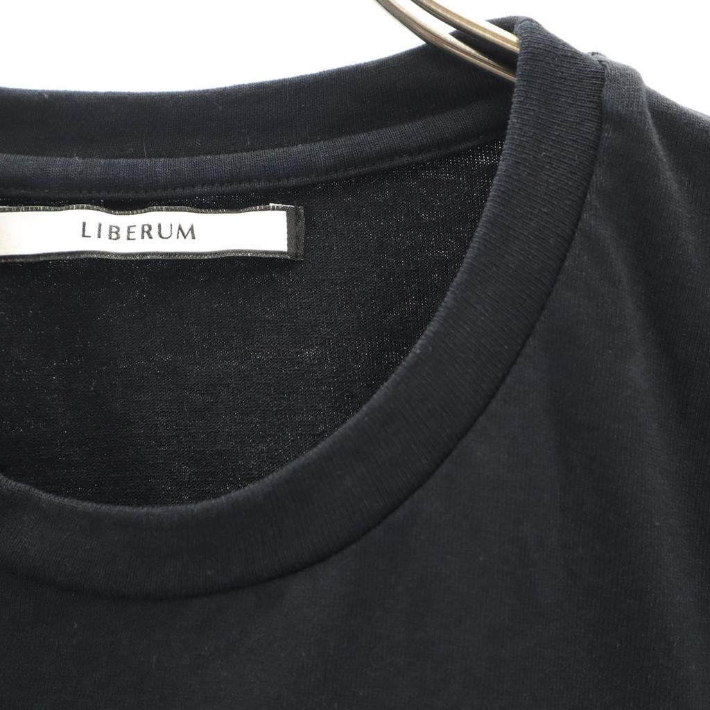LIBERUM made in Japan Short sleeve EX.TACTICAL T-shirt 2 black Poke T Men's Used