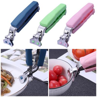 Bakeware Tongs Heat Insulation Easy To Use Comfortable Grip Anti-rust Multipurpose Anti-scalding Stainless Steel Moving Hot Plate from Microwave Oven