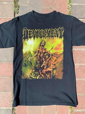 Devourment Band Short Sleeve Black All Size Gift For Fan Shirt Unisex T-Shirt