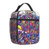 Meilleures ventes K Y O T O D R E A M S Marqueur Copic Doodle Géométrique Léger Sac à Lunch Voyage en Voiture Sac à Lunch Adulte