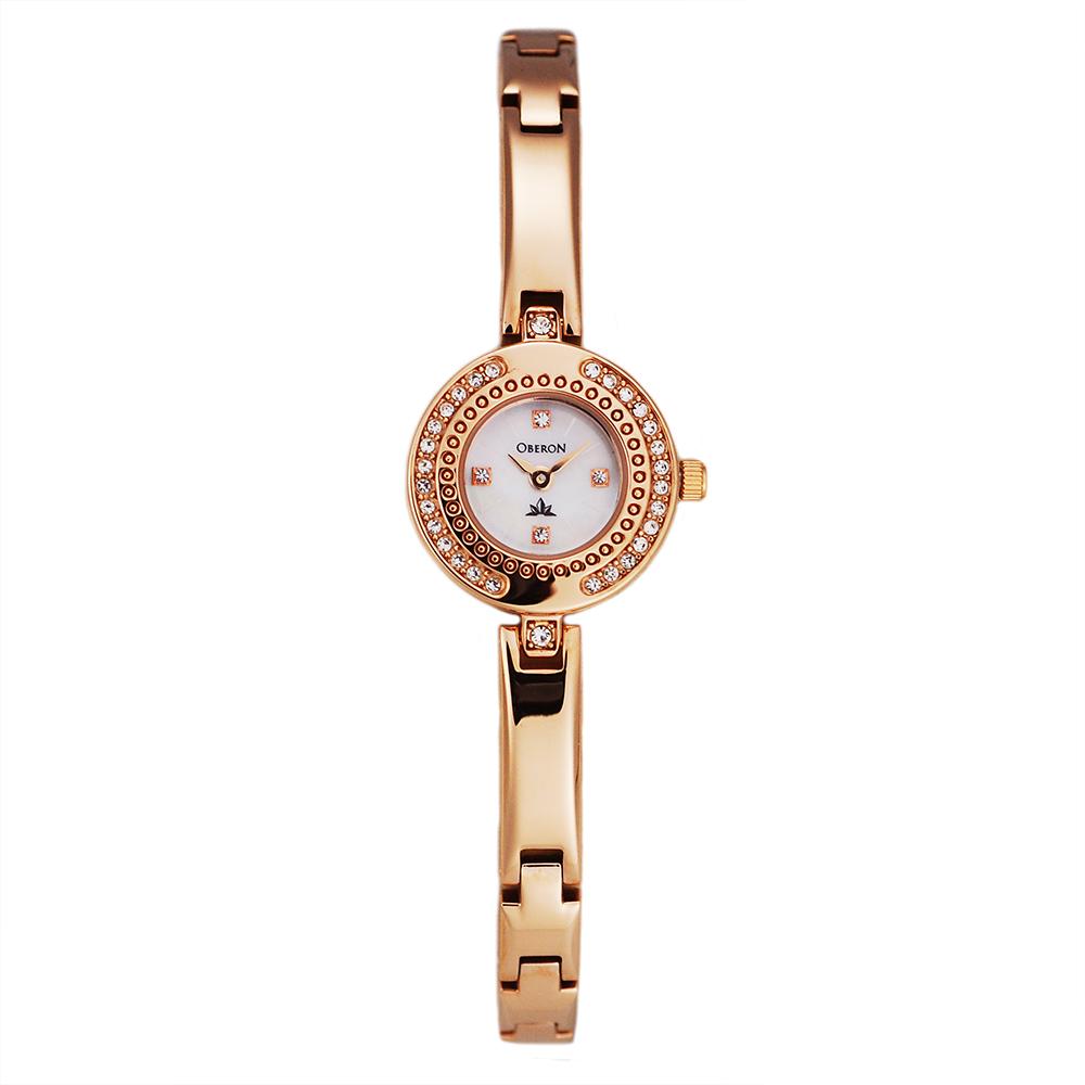 Obelon Women'S Metal Watch Ob-306 Rgwt