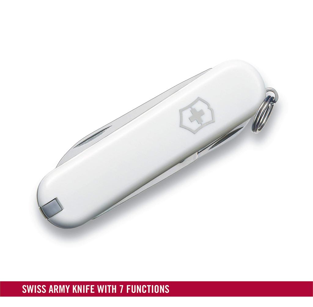 VICTORINOX Classic SD Padající sníh Venkovní kempování Venkovní multifunkční nástroj Multifunkční nástroj Nouzový nástroj Prevence katastrof Multifunkční Pohodlné Kompaktní DIY nůžky
