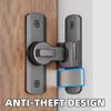 90/180 Degree Window Drawers Cabinet Locks Stainless Steel Hook Latch Barn Door Latch Bolt Hooks Sliding Gate Buckles Hardware