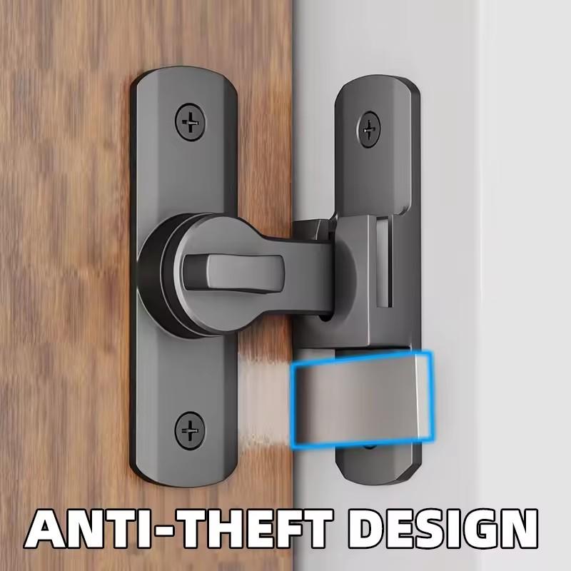 90/180 Degree Window Drawers Cabinet Locks Stainless Steel Hook Latch Barn Door Latch Bolt Hooks Sliding Gate Buckles Hardware
