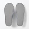 MUJI Washable Cotton Terry Open Size M 76410287 Slippers, Toe, (22.5-25cm), Blue,
